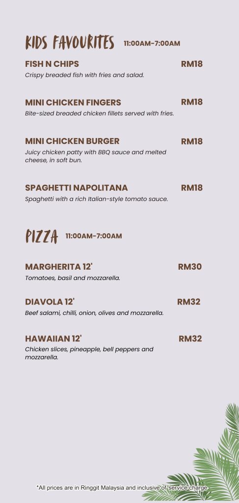 IN ROOM DINING - 2